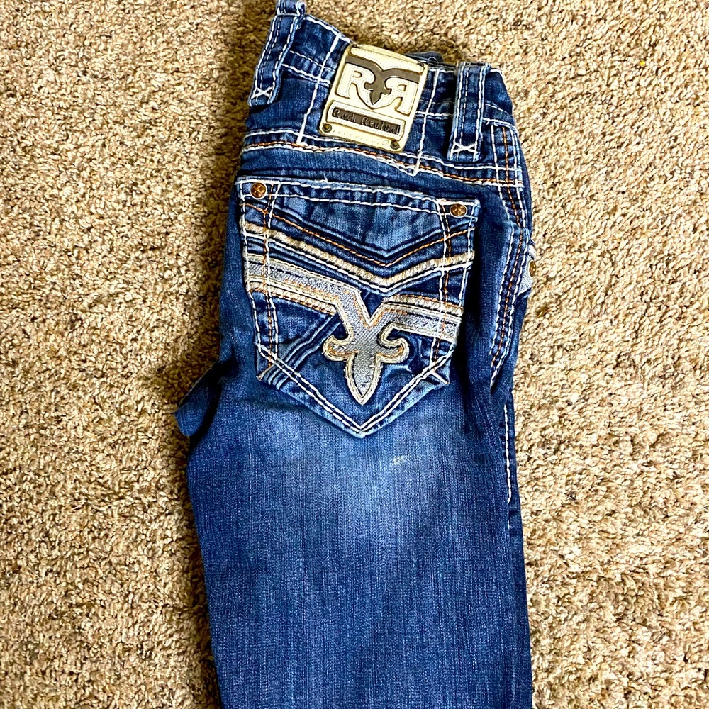 Rock Revival dark rinse jeans Skinny fit s…